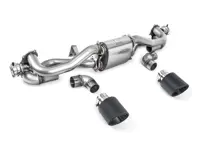 Milltek Sports Exhaust From GPF Backwards And Carbon Jet Trims. Porsche 718 Cayman GT4 / Boxster GTS 4.0L - 982251053F, 982251053H, 982251053K, 982251053E - SSXPO169