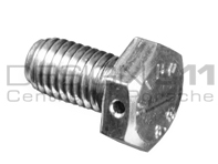 Hexagon-head bolt M 10 x 17. Porsche 356 A 1950-59 - 90007503701