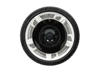 EVO Aero disc rear wheel, carbon fibre for Alloy Wheel. Porsche 9J1 Taycan Cross Turismo