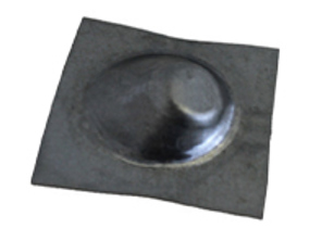 Bracket for E-brake tube. Porsche 356 - 64450104105, PP115E