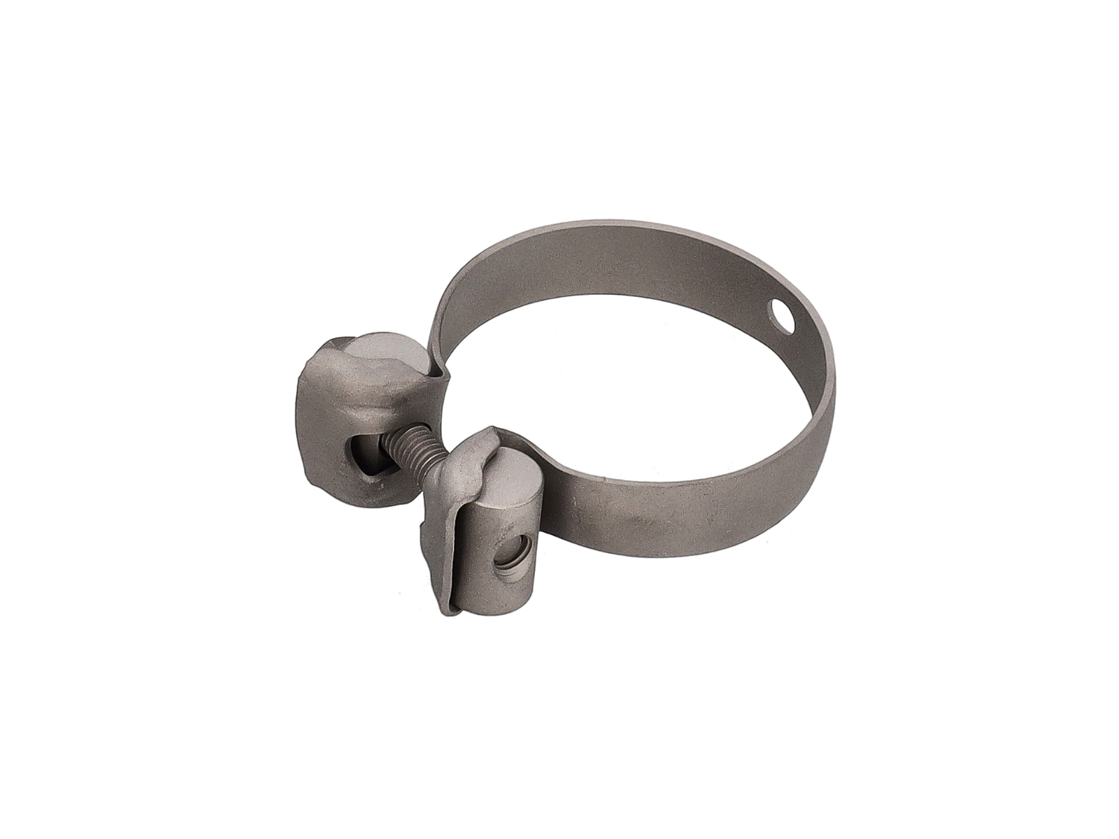 Exhaust tail pipe clamp in Titanium Porsche 997.2 / 991.1 / 991.2
