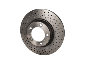 Brake disc rotor Front Ventilated. 330x34mm. Porsche 996 / 997 (OE No 99635140904 and 99635141004) - 99635140904, 99635140903, 99635141004, 99635141003, 9963514XX04BRE, 09.C877.11, 09C87711, 9P1615301A, 9P1615302A