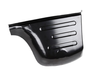 Repair piece, 1/2 rear seat well bottom plate. Porsche 911 (901 gearbox) 63-71 - 1683151570, 1683151580, 90150107100 - 1683151570, 1683151580