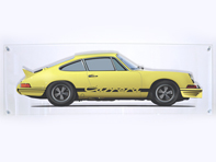 PORSCHE 2.7 CARRERA RS. Transparent Plexiglass Panel