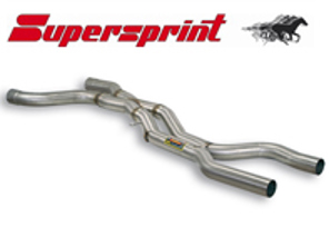Exhaust Centre pipe Bypass. Porsche 955 Cayenne S / 957 Cayenne S/GTS Supersprint - 242113