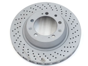 Brake disc rotor, Rear. Standard Coat Z. Porsche 993 (OE Part No 99335204500 / 99335204600) - 460.1566.20, 460.1567.20, 99335204500, 99335204600 - 460.1566.20, 460.1567.20