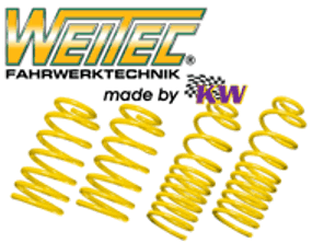 KW / WEITEC Lowering springs. Porsche 987C Cayman - 25071008, 28271008