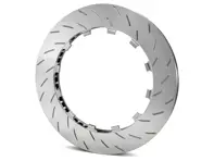Replacement floating brake disc rotor 318mm x 28mm, PFC Direct Drive V3, Slotted Road disc. - 318.28.0061.451, 318.28.0061.461