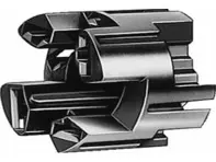 Connector housing 8 pin. Porsche 911 / 964 / 924S / 944 / 968 - 91161212000 - 8JA 001 926-001