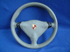 Steering Wheel. Porsche  993 / 996 / Boxster Tiptronic Cars - 00004440019, 000044400198YR, 00004440019H24, 00004440019B50