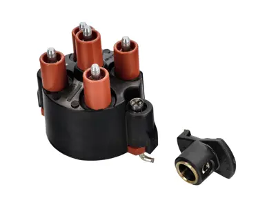 Distributor cap and rotor arm kit. Porsche 924S / 944 - 94460225100, 94460290100, 94460290101