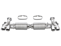 Exhaust VALVETRONIC and Cat-bypass system for Porsche 991.1 Turbo - DesignTek - 3606009121, 55-PS124V, 98711310133, 987113101AX, 98711310233, 987113102AX