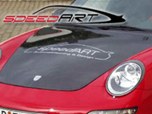 Front Bonnet SpeedART BTR-XL Carbon. Porsche 997 Turbo