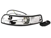 Indicator unit Front, Plastic casing. Porsche 911 1969-73 - PCG63193520, PCG63193620 - 15960D, 15960S