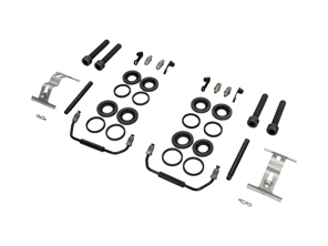 Brake Caliper Overhaul Kit FRONT. Porsche 986 Boxster - 93035191900, 99907340201, 99635295901, 95135191700, 95135191701, 105595556, 105595558, 99635296202, 99635296102