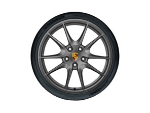 20' 991 C4 / C4S Carrera S Platinum Alloy Wheels & Tyres Original Porsche - 99104460226, 99104460225