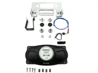 Blaupunkt radio installation kit. Porsche F model 911/912 - 33152
