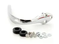 Dash grab handle, Chrome for Porsche 356B T6 and 356C - 64455286500 - 644 552 865 00