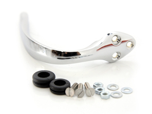 Dash grab handle, Chrome for Porsche 356B T6 and 356C - 64455286500 - 644 552 865 00
