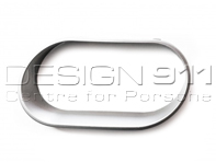 Rear bumper tail pipe cover. Porsche 957 Cayenne - 95550583700U90, 95550583800U90
