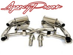 Exhaust muffler X-pipe system. Porsche 997 MKII - AP-997.2-170, AP9972170