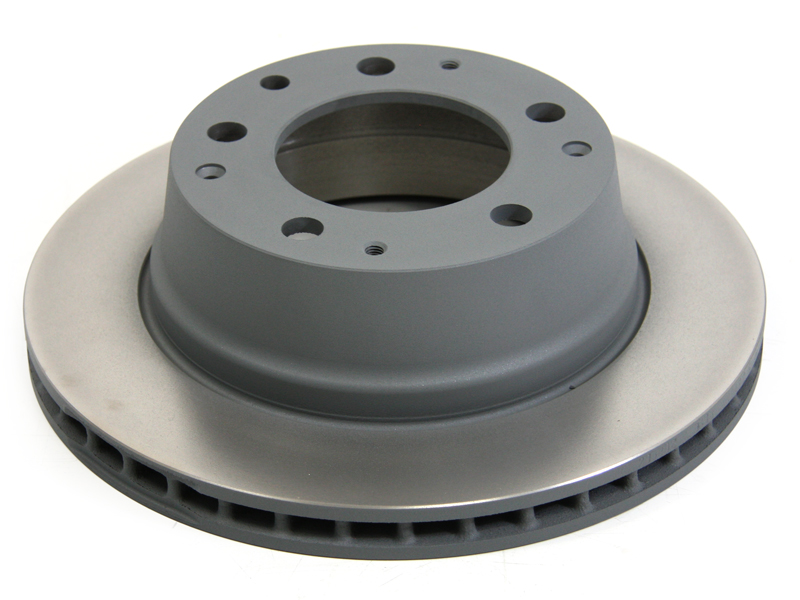 Brake disc rotor, Rear. Porsche 911 1984-89 3.2L - 91135204108, 205802C, 91135204109
