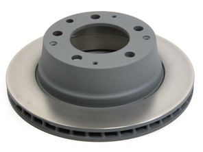 Brake disc rotor, Rear. Porsche 911 1984-89 3.2L - 91135204108, 205802C, 91135204109