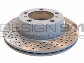 Brake Disc Rotor Rear. Porsche Boxster 718 (982) Boxster / 718C (982C) Cayman (I450) - 98135203101, 98135203201