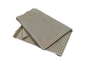 Pepita Porsche Houndstooth classic fabric, Green / White