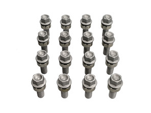 Wheel Bolt Standard (pack of 16)  Porsche 996 / Boxster / 997 / Cayman / 991 / 992 / Macan / Panamera - 99736120301, 99736120302, 9973612031, 46652, 99636120300, 99636120301, 99636120302, 38919656 - OP-UWB10036-1, S4-7-14-50-30-19, V1415KU30V