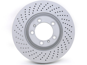Brake disc rotor, Front. Porsche 997 TURBO (OE Part No 99735140501 / 99735140601) - 99735140501, 99735140601