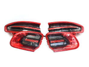 Rear indicator set. Porsche 95B Macan - 95B945095M, 95B945096M, 95B945093T, 95B945094T, 95B945095R, 95B945096R