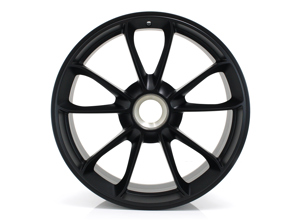 Rear 20' GT3 alloy wheel, in Matt black. Porsche 991.2 GT2 - 99136216282JE1, 99136216282, 99136216883JE1, 99136216883