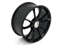 Front 20' GT3 alloy wheel, in Matt black. Porsche 991.2 GT2 - 99136216883JE1, 99136216883, 99136216282JE1, 99136216282