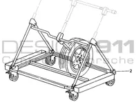 Wheel & Tyres Transport / Storage System Porsche 996 / 997