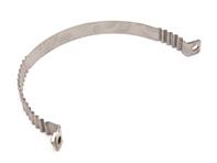 Exhaust clamp. Porsche 987 Boxster / 987C Cayman - 98711121000, 98711121001