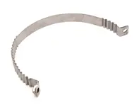 Exhaust clamp. Porsche 987 Boxster / 987C Cayman - 98711121000, 98711121001