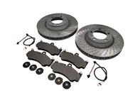 FRONT Brake Pads and Brake Disc Package. Porsche 996 GT3 2003>> OE - 9975140990, 99735141090, 99635194800, 99761267700, 99635208602