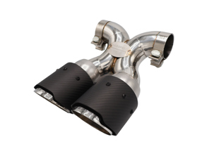Exhaust Tail Pipe Carbon Fiber. Porsche 981 Boxster / 981C Cayman - 98111126100, 98111136100, 98111136160, 981111361600, 98111136161, 98111196100, 98111196101