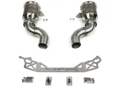 Fabspeed Sport Catalytic Converters with GT2RS Style Outlets. Porsche 992 Carrera 2021>> - 992254400D, 992254400DX, 992254400NX, 992254450D, 992254450DX, 992254450N, 992254450NX