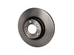 Brake disc rotor, Front. Porsche 957 Cayenne (I1LP) - 95535140300, 09.9870.11, 09987011
