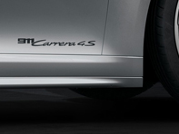 Model designation on doors, CARRERA 4S. Porsche 992 (911) C4 / C4S - 99204482016, 99204482016041, 99204482016V04, 9920448201624K, 9920448201684A