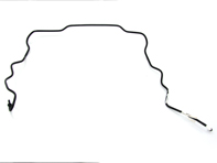 Headlight washer pipe, Right. Porsche 996 2001>> - 99662813601, 99662813500