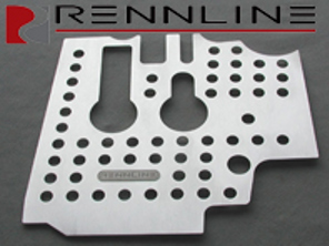 Rennline Aluminium Floor Board. Driver Side. Porsche 356B/356C - F08