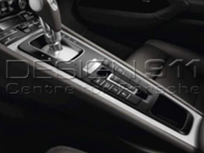 Centre Console Cover in BRUSHED ALUMINIUM. Porsche 991 / 981 Boxster/Cayman / 718 Boxster/Cayman - 99155398104U03