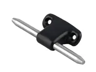 Sun visor mount. Porsche 911 70-89 / 914 / 944.2 / 964 / 993 / 968 - 91473132710, 91473132710-PRM - URO-009936