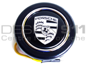 Horn Pads Logo Crest in Silver - 9996700911, 9996700912