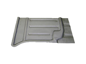 Short rear floor pan repair section. Porsche 914 1970-76 - 91450193711, 91450193926, 91450194026 - PP345BL, PP345BR, P345BL, P345BR