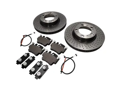 FRONT Brake Pads and Brake Disc Package for Porsche 996 Carrera - 99635294903, 99635108802, 99661236501, 99635140501, 99635140601, 99635294904, 99635140X01