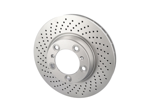 Brake disc rotor Front. Porsche 996 / 997 (OE No 99635140904 and 99635141004) - 99635140904, 99635141004, 992615301, 992615302, 9P1615301A, 9P1615302A, 99635140902, 99635140903, 99635140905, 99635141002, 99635141003, 99635141005